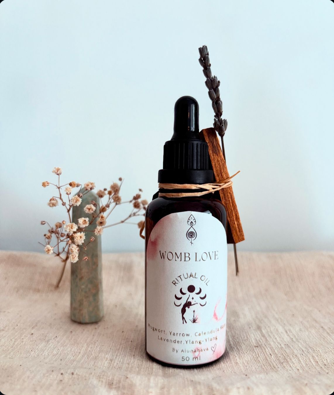 Womb Oil massage ritual - 30ml - Image 2