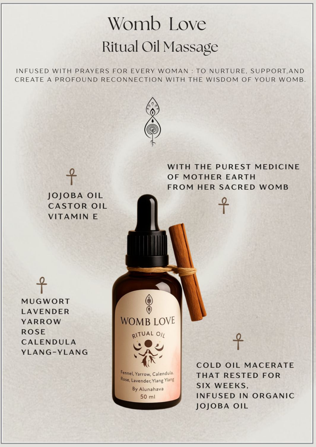 Womb Oil Ritual Massage - 30ml - Image 4